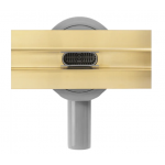 Трап душевой Rea Neox Slim Pro Matt Gold